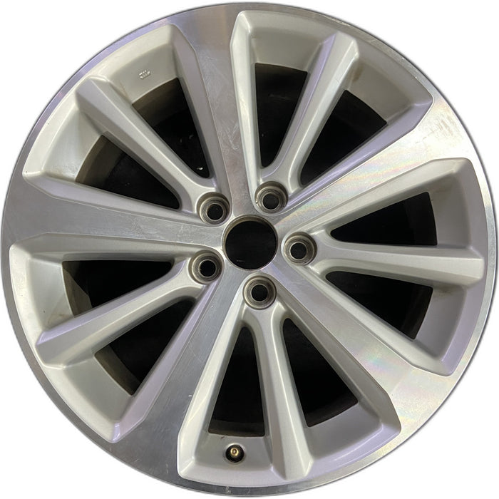 19" HIGHLANDER 08-13 19x7.5 , 10 spoke Original OEM Wheel Rim - Front View