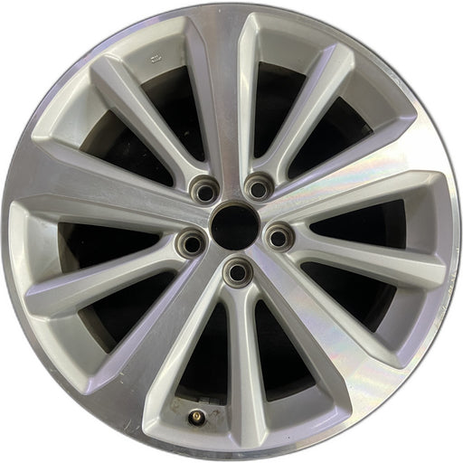 19" HIGHLANDER 08-13 19x7.5 , 10 spoke Original OEM Wheel Rim - Front View