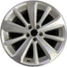 19" HIGHLANDER 08-13 19x7.5 , 10 spoke Original OEM Wheel Rim - Front View