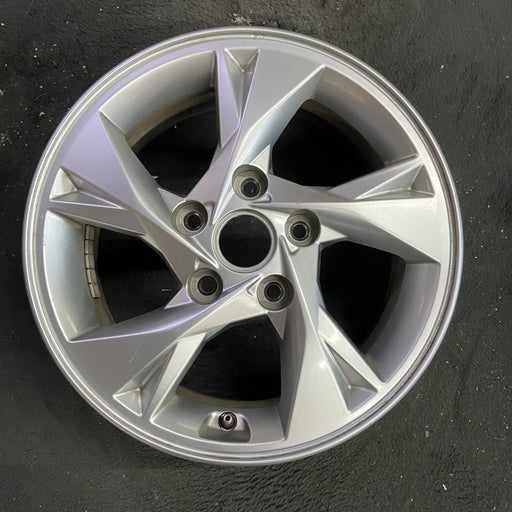 15" ELANTRA 21-23 15x6 Original OEM Wheel Rim - Angle View