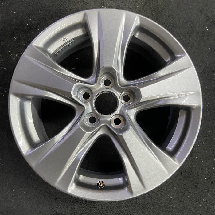 17" RAV4 19-25 17x7 alloy 5 spoke silver Original OEM Wheel Rim - Additional View