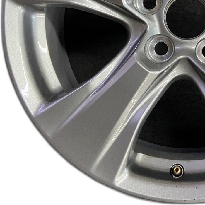 17" RAV4 19-25 17x7 alloy 5 spoke silver Original OEM Wheel Rim - Back View
