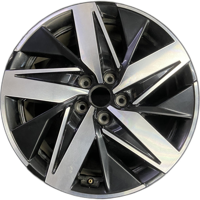 18" SORENTO 21-23 gasoline, 18x7.5 , 10 spoke Original OEM Wheel Rim - Front View