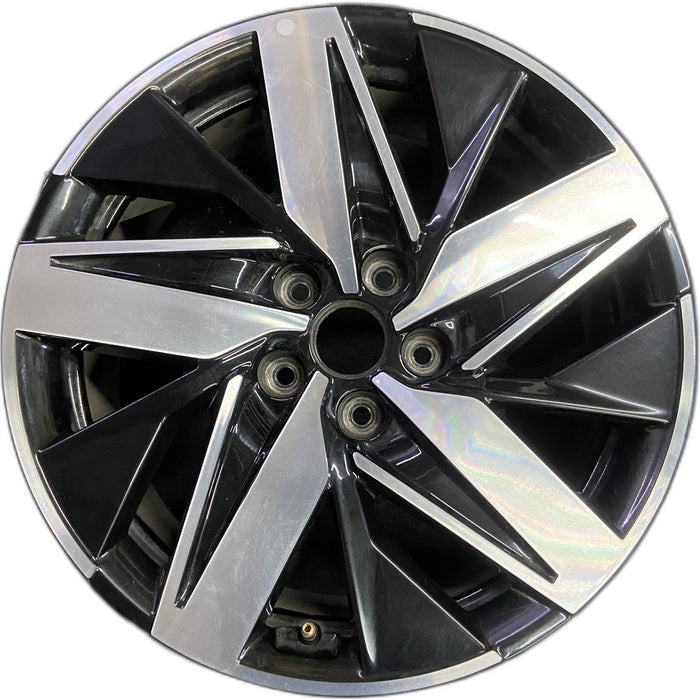 18" SORENTO 21-23 gasoline, 18x7.5 , 10 spoke Original OEM Wheel Rim - Front View
