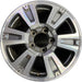 20" TUNDRA 18-21 20x8 alloy 6 spoke exposed lug nuts gray inlay Original OEM - Front View