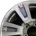 20" TUNDRA 18-21 20x8 alloy 6 spoke exposed lug nuts gray inlay Original OEM - Angle View