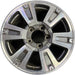 20" TUNDRA 18-21 20x8 , 6 spoke, exposed lug nuts, gray inlay Original OEM - Front View