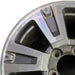 20" TUNDRA 18-21 20x8 alloy 6 spoke exposed lug nuts gray inlay Original OEM - Angle View