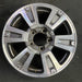 20" TUNDRA 18-21 20x8 , 6 spoke, exposed lug nuts, gray inlay Original OEM - Angle View