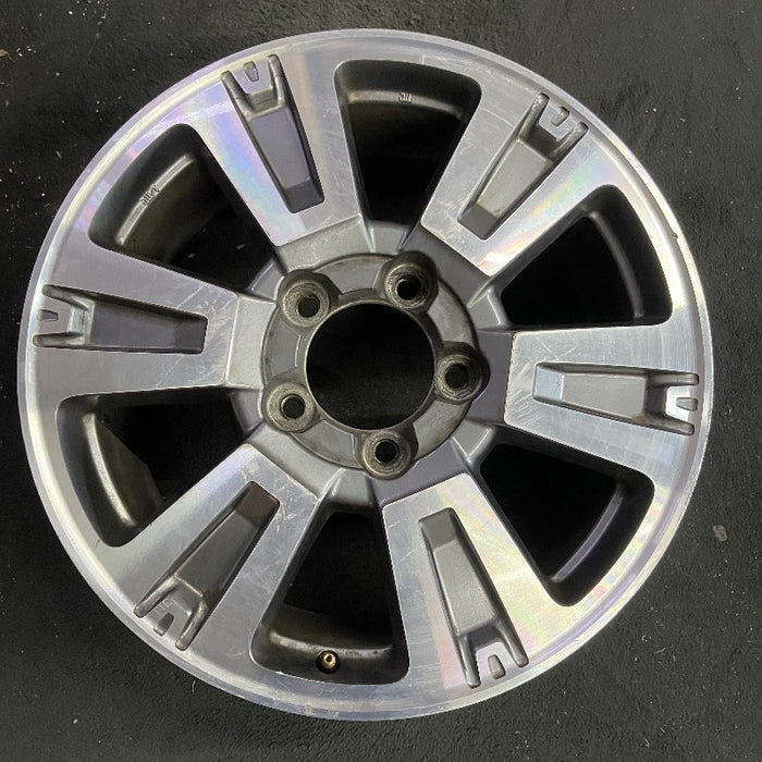 20" TUNDRA 18-21 20x8 alloy 6 spoke exposed lug nuts gray inlay Original OEM - Additional View