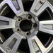 20" TUNDRA 18-21 20x8 alloy 6 spoke exposed lug nuts gray inlay Original OEM - Angle View