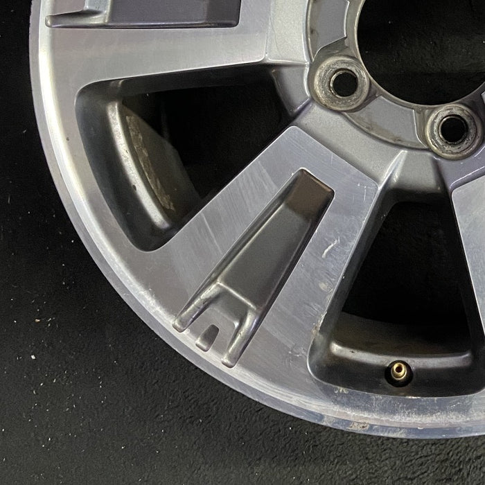 20" TUNDRA 18-21 20x8 alloy 6 spoke exposed lug nuts gray inlay Original OEM - Additional View