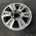 20" TUNDRA 18-21 20x8 , 6 spoke, exposed lug nuts, gray inlay Original OEM - Close-Up Detail