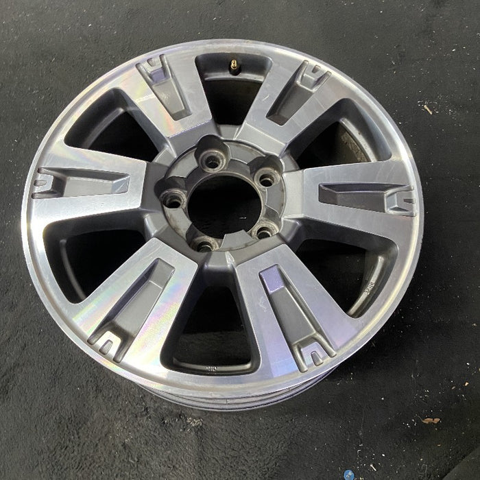 20" TUNDRA 18-21 20x8 alloy 6 spoke exposed lug nuts gray inlay Original OEM - View 8