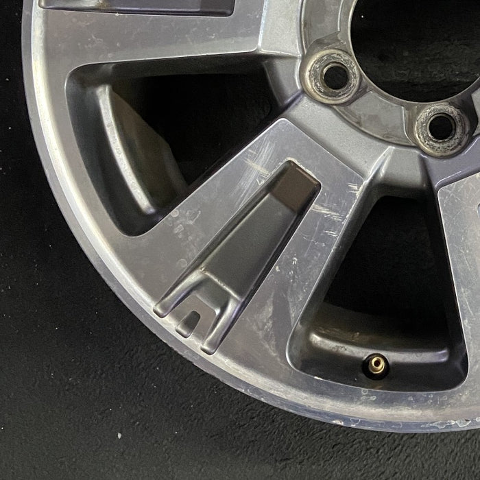 20" TUNDRA 18-21 20x8 alloy 6 spoke exposed lug nuts gray inlay Original OEM - Additional View