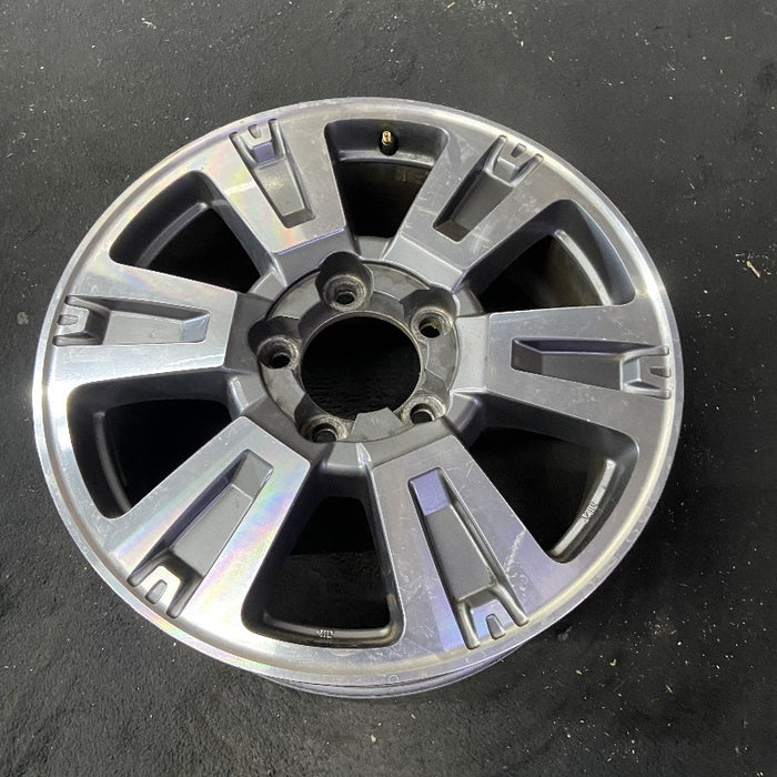 20" TUNDRA 18-21 20x8 alloy 6 spoke exposed lug nuts gray inlay Original OEM - View 8
