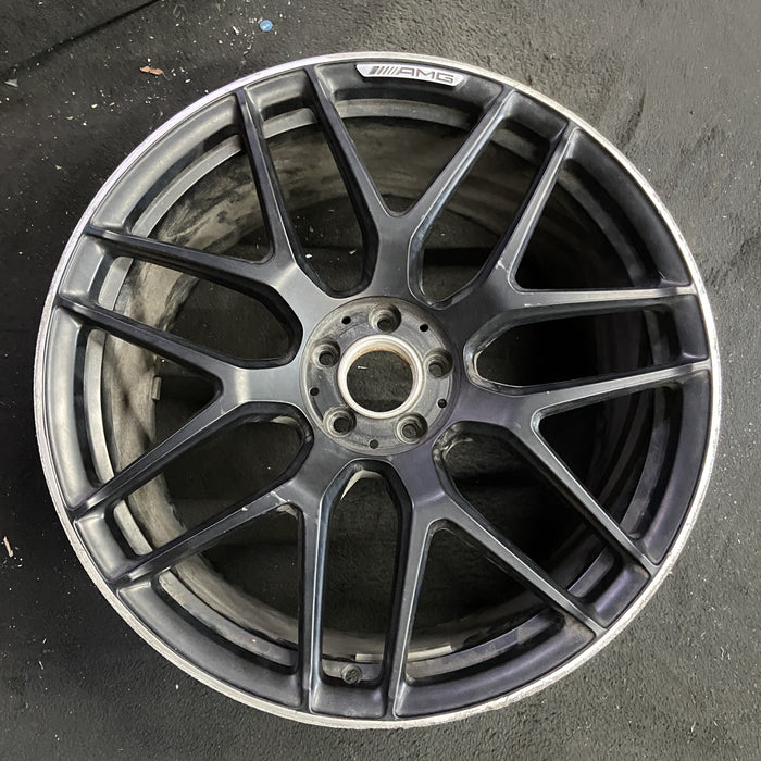 21" MERCEDES GT 19-21 290 Type , GT53, 21x10, black Original OEM Wheel Rim - Additional View