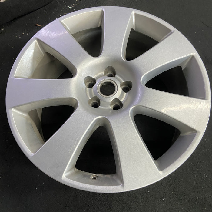 22" RANGE ROVER 13-14 , 22x9.5, 7 spoke Original OEM Wheel Rim - Side Profile