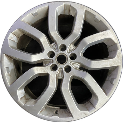 22" RANGE ROVER 13-17 , 22x9.5, 10 spoke Original OEM Wheel Rim - Front View