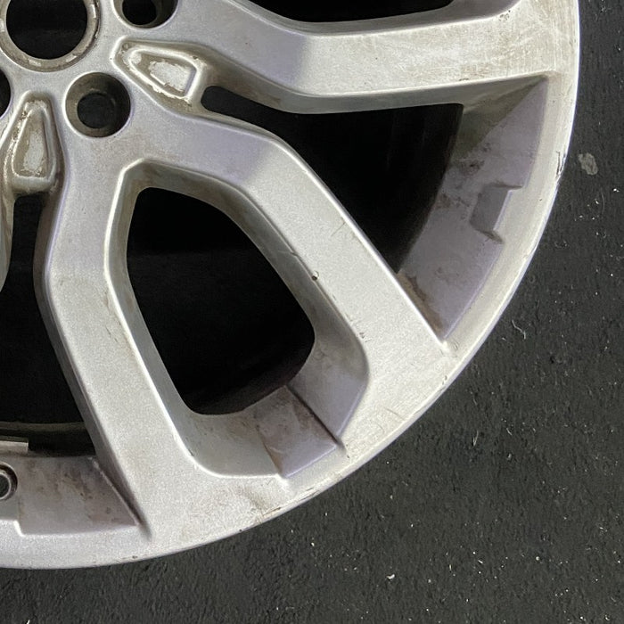22" RANGE ROVER 13-17 alloy 22x9.5 10 spoke 5 split spoke Original OEM Wheel Rim - Back View