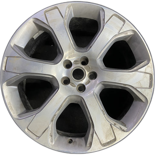 22" RANGE ROVER 15-17 , 22x9.5, 6 spoke Original OEM Wheel Rim - Front View