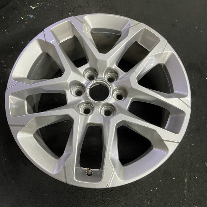 18" TRAVERSE 18-19 18x7.5, opt RT1 Original OEM Wheel Rim - Side Profile