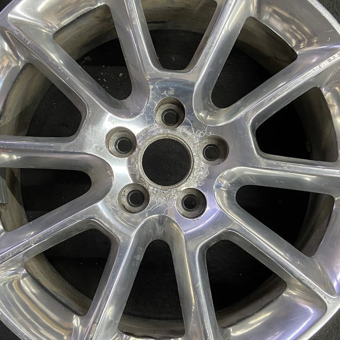 18" MUSTANG 10 18x8 aluminum TPMS 10 spoke polished Original OEM Wheel Rim