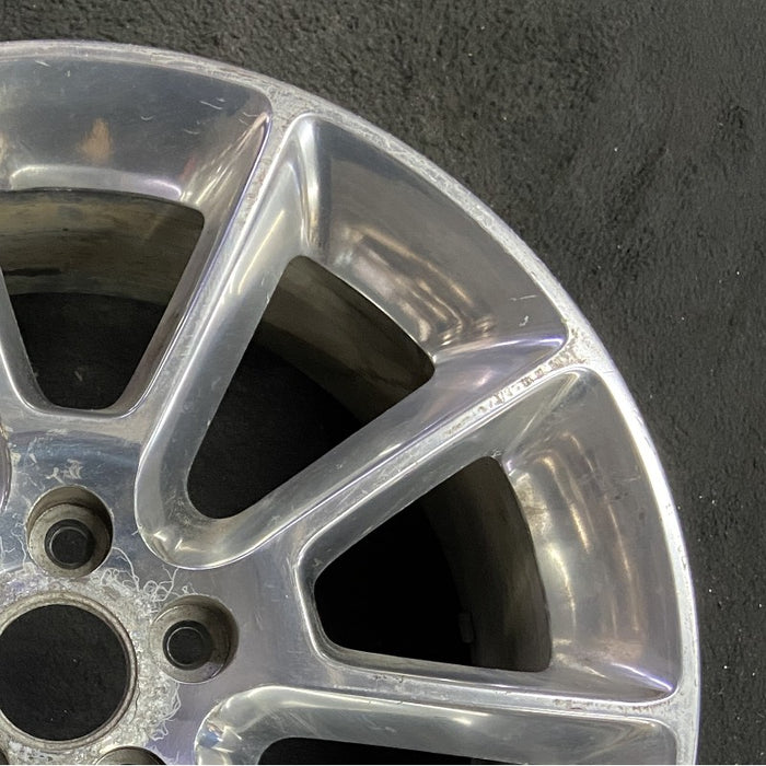 18" MUSTANG 10 18x8 aluminum TPMS 10 spoke polished Original OEM Wheel Rim