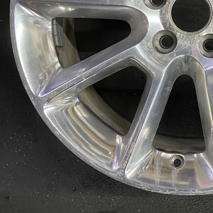 18" MUSTANG 10 18x8 aluminum TPMS 10 spoke polished Original OEM Wheel Rim