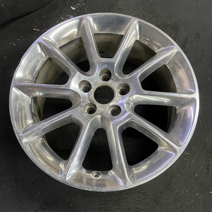 18" MUSTANG 10 18x8 aluminum TPMS 10 spoke polished Original OEM Wheel Rim