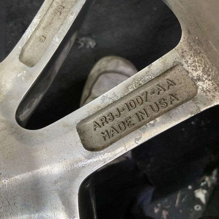 18" MUSTANG 10 18x8 aluminum TPMS 10 spoke polished Original OEM Wheel Rim