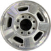 17" SIERRA 2500 PICKUP 11-13 17x7.5, aluminum Original OEM Wheel Rim - Front View
