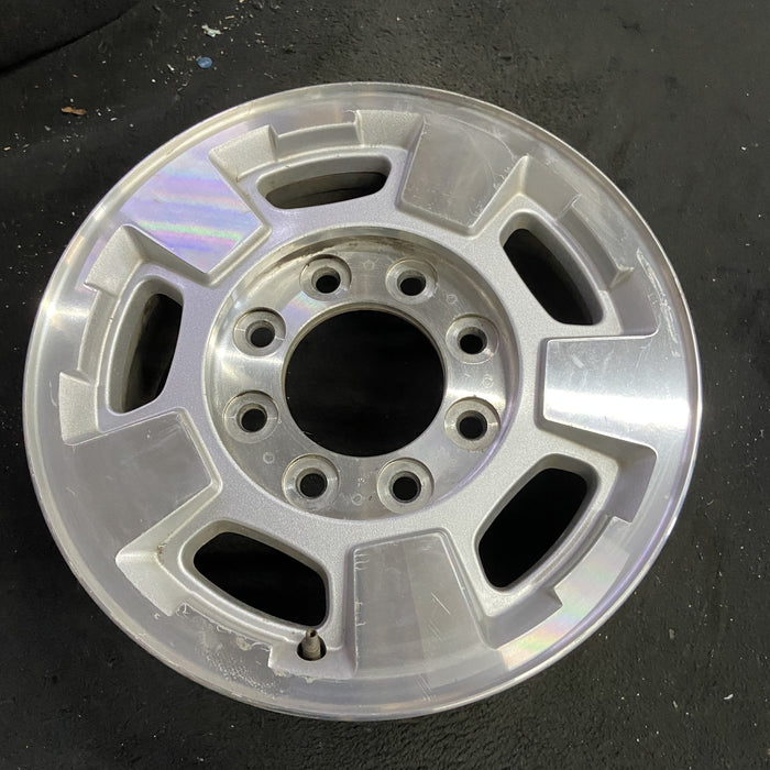 17" SIERRA 2500 PICKUP 11-13 17x7.5, aluminum Original OEM Wheel Rim - Side Profile