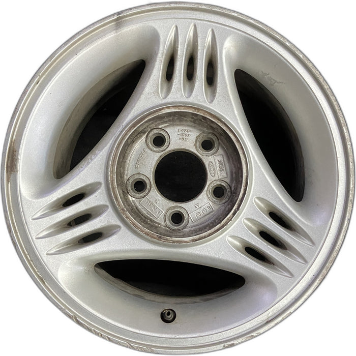 15" MUSTANG 94-95 15x7, w/o exposed lug nuts; w/center cap notch Original OEM - Front View