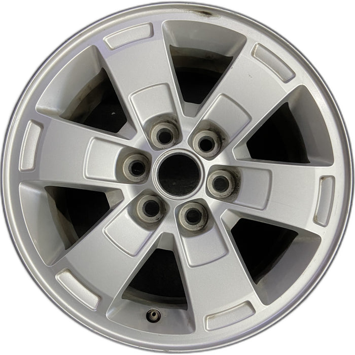 16" CANYON 15-17 16x7, aluminum Original OEM Wheel Rim - Front View