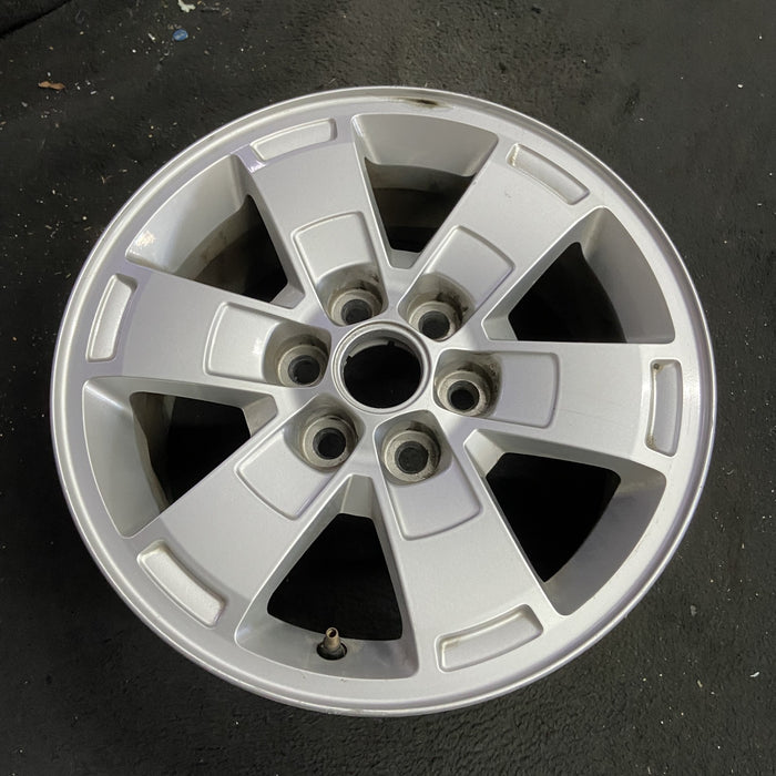 16" CANYON 15-17 16x7, aluminum Original OEM Wheel Rim - Side Profile