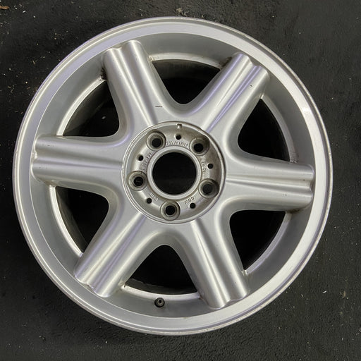 17" BMW 318i 97-99 17x7.5, 6 spoke Original OEM Wheel Rim - Angle View