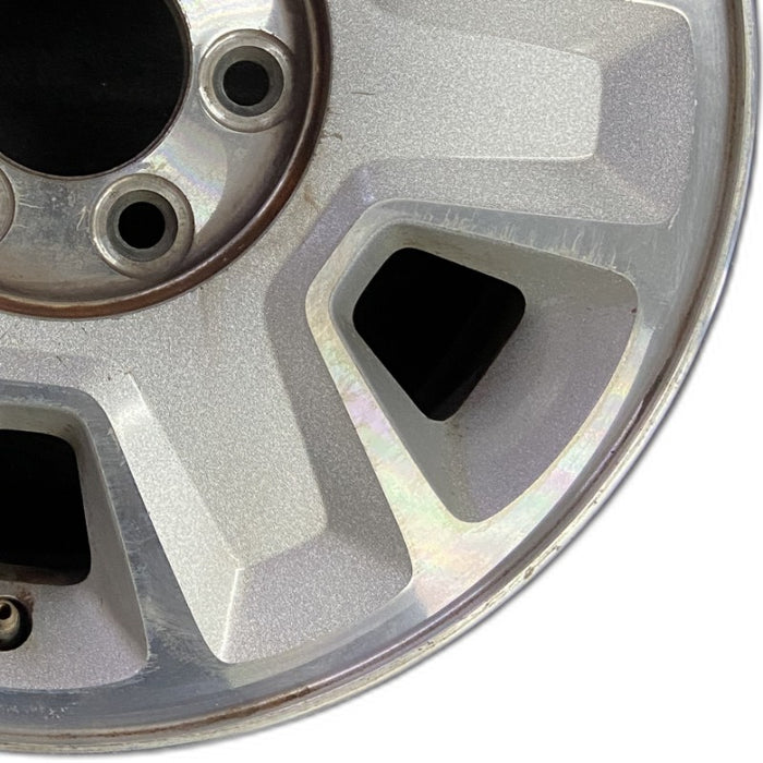 17" FORD F150 PICKUP 09-12 17x7.5 aluminum 6 spoke indented spokes silver spokes Original OEM Wheel Rim