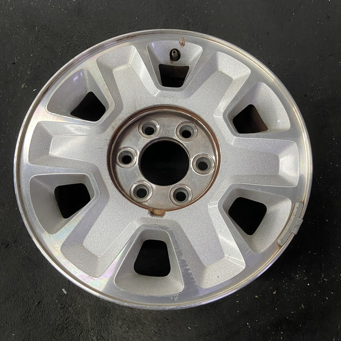 17" FORD F150 PICKUP 09-12 17x7.5, aluminum, 6 spoke, , silver spokes Original OEM Wheel Rim