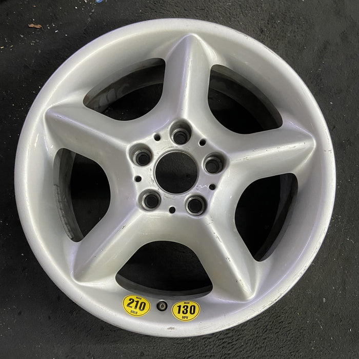 17" BMW X5 00 17x7.5 Original OEM Wheel Rim - Angle View