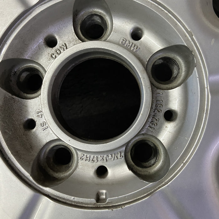 17" BMW 318i 97-99 17x7.5, 6 spoke Original OEM Wheel Rim - Back View