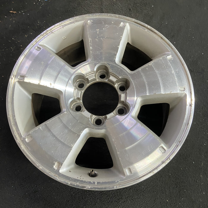 17" TACOMA 05-15 17x7.5, alloy Original OEM Wheel Rim - Side Profile