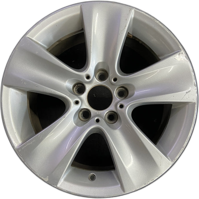 17" BMW 528i 11-16 17x8 , 5 spoke Original OEM Wheel Rim - Front View