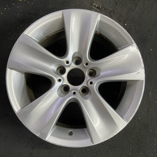 17" BMW 528i 11-16 17x8 , 5 spoke Original OEM Wheel Rim - Angle View