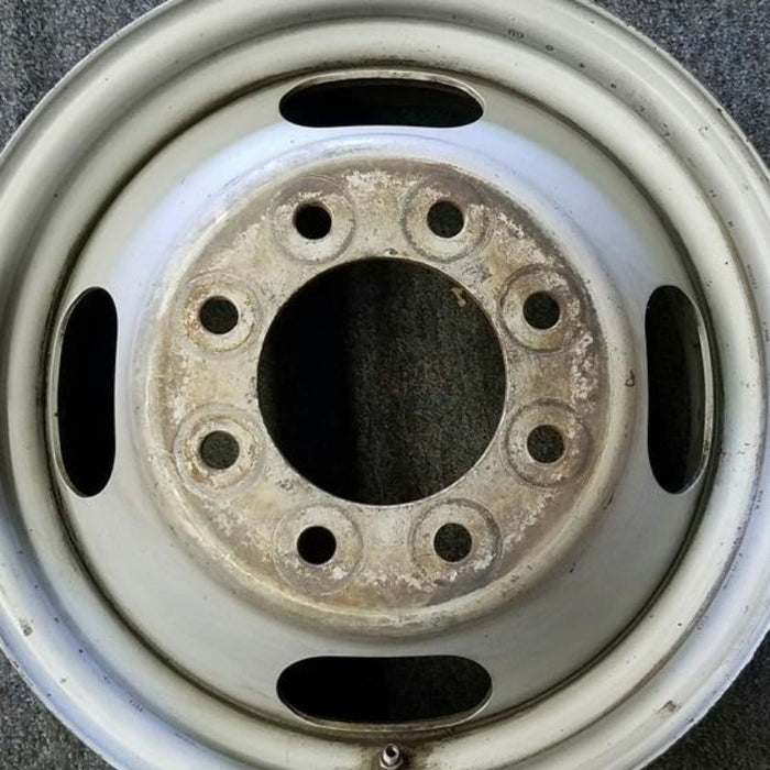 16" EXPRESS 3500 VAN 03-17 DRW Original OEM Wheel Rim - Angle View