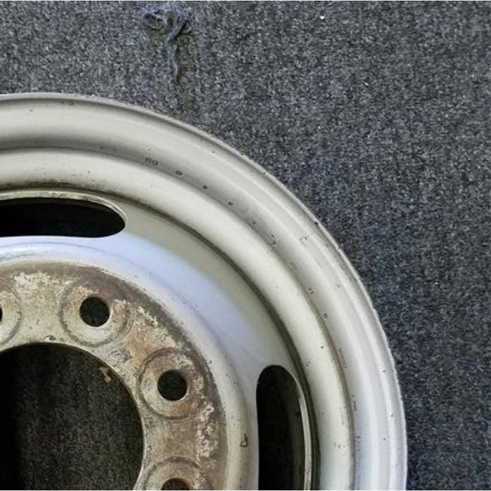 16" EXPRESS 3500 VAN 03-17 DRW Original OEM Wheel Rim - Close-Up Detail