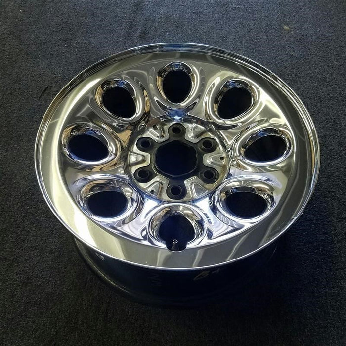 17" AVALANCHE 1500 07-10 17x7.5", steel, 8 hole, chrome Original OEM Wheel Rim