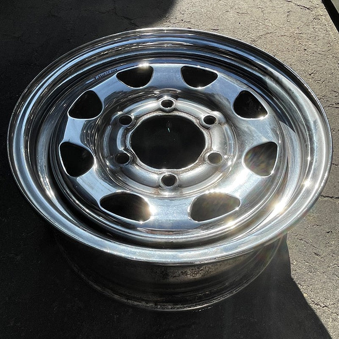 14" NISSAN PICKUP 89 4x2, 14x6, steel, chrome Original OEM Wheel Rim