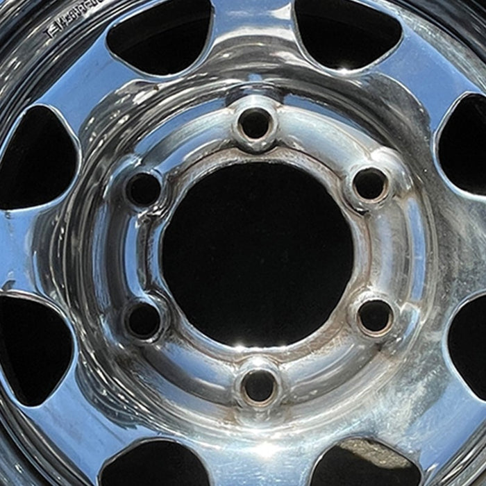 14" NISSAN PICKUP 89 4x2, 14x6, steel, chrome Original OEM Wheel Rim