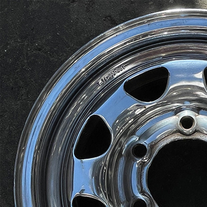 14" NISSAN PICKUP 89 4x2, 14x6, steel, chrome Original OEM Wheel Rim